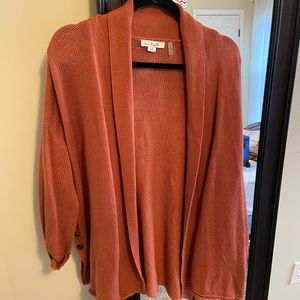 Burnt Orange Cardigan